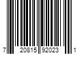 Barcode Image for UPC code 720815920231