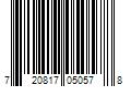 Barcode Image for UPC code 720817050578