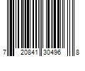 Barcode Image for UPC code 720841304968