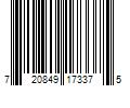 Barcode Image for UPC code 720849173375