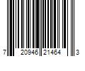 Barcode Image for UPC code 720946214643