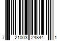 Barcode Image for UPC code 721003248441