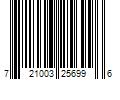 Barcode Image for UPC code 721003256996