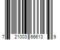 Barcode Image for UPC code 721003666139