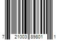 Barcode Image for UPC code 721003898011