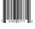 Barcode Image for UPC code 721003917712