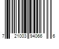 Barcode Image for UPC code 721003940666