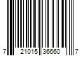 Barcode Image for UPC code 721015366607