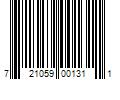 Barcode Image for UPC code 721059001311