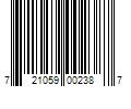 Barcode Image for UPC code 721059002387