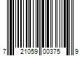 Barcode Image for UPC code 721059003759