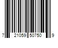 Barcode Image for UPC code 721059507509