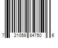 Barcode Image for UPC code 721059847506