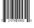 Barcode Image for UPC code 721079005320