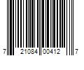 Barcode Image for UPC code 721084004127