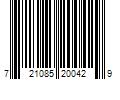 Barcode Image for UPC code 721085200429