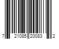 Barcode Image for UPC code 721085200832. Product Name: Hawaiian Silky - Do Any Way You Want It Cream Activator