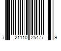 Barcode Image for UPC code 721110254779