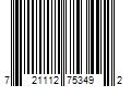 Barcode Image for UPC code 721112753492. Product Name: 