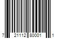 Barcode Image for UPC code 721112800011