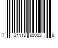 Barcode Image for UPC code 721112800028