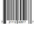 Barcode Image for UPC code 721112805177