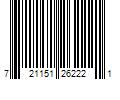 Barcode Image for UPC code 721151262221