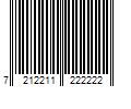 Barcode Image for UPC code 7212211222222