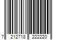 Barcode Image for UPC code 7212718222220