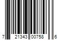 Barcode Image for UPC code 721343007586