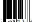 Barcode Image for UPC code 721343511762