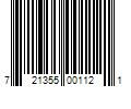 Barcode Image for UPC code 721355001121