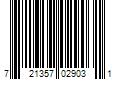 Barcode Image for UPC code 721357029031