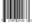 Barcode Image for UPC code 721357201833