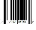 Barcode Image for UPC code 721366011102