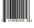 Barcode Image for UPC code 721366024058