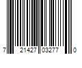 Barcode Image for UPC code 721427032770