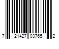 Barcode Image for UPC code 721427037652