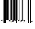 Barcode Image for UPC code 721427038734