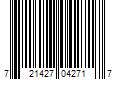 Barcode Image for UPC code 721427042717