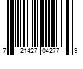 Barcode Image for UPC code 721427042779