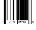 Barcode Image for UPC code 721535012480