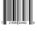 Barcode Image for UPC code 721535834839