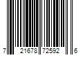 Barcode Image for UPC code 721678725926