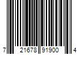 Barcode Image for UPC code 721678919004