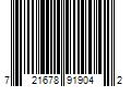 Barcode Image for UPC code 721678919042