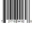 Barcode Image for UPC code 721718941828