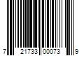 Barcode Image for UPC code 721733000739