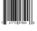 Barcode Image for UPC code 721773575006