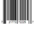 Barcode Image for UPC code 721773722257